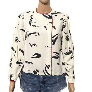 Vintage Kevin Stuart Petites Blouse 10